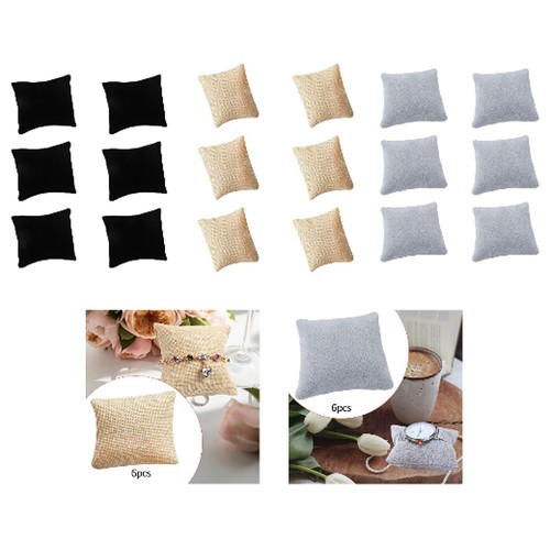 Pieces watch pillows jewelry - 6,