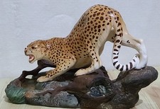 Beswick Large Cheetah on Rock