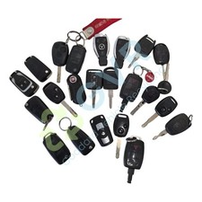 Job Lot of Used Car Keys - Mixed Vehicles 22 Keys mixed