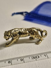 Vintage Solid Brass Tiger 