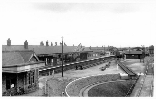 C1955 melton constable - c1955, train