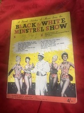 Black And White Minstrel Show Music Book, No.2. In Used Condition.