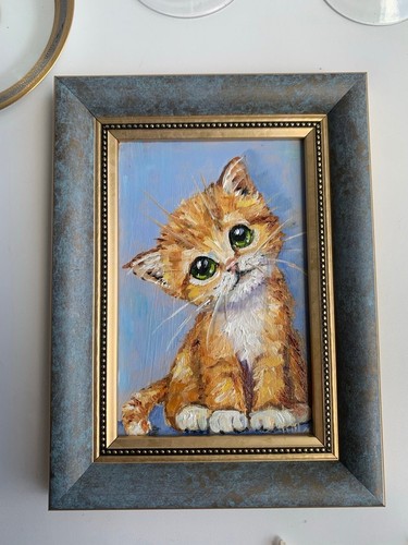 Original oil painting ginger - original,