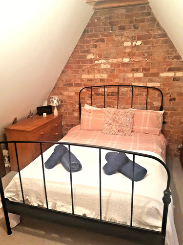 Ikea jarno double bed frame - st,