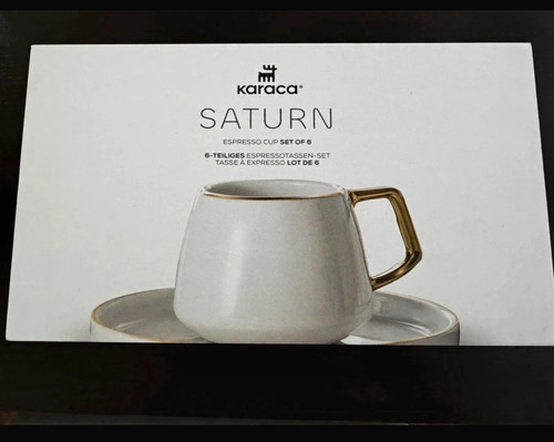 Karaca saturn white gold - karaca, white/gold