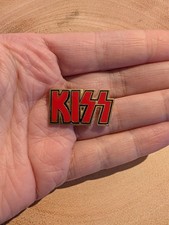 Kiss Hard Enamel Pin, Classic