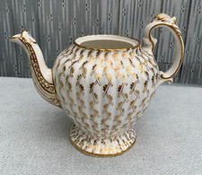 Large Victorian Gold & White