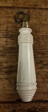 Antique Victorian/Edwardian Ceramic/ Brass High Level Toilet Cistern Pull Handle