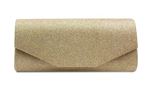 Women glitter clutch bag - women's,