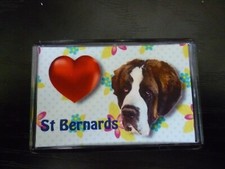 St Bernard Dog Gift Dog Fridge