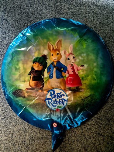 Peter rabbit foil balloon - peter,