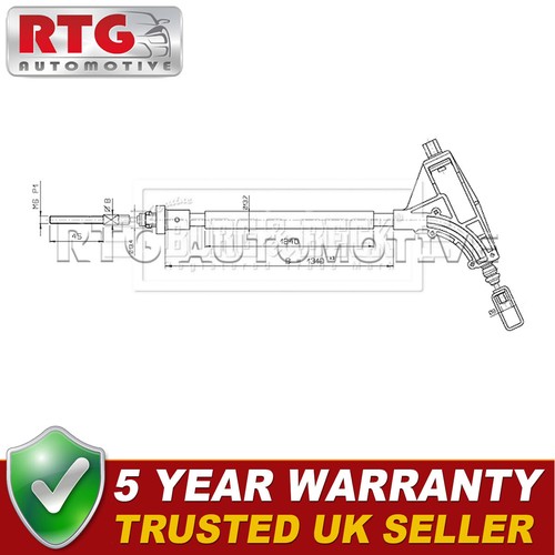 Front hand brake cable fits - front,