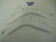 BETA 80cc TRIALS BIKE FRAME GUARDS ALL YEARS TOP QUALITY **WHITE** REV & EVO