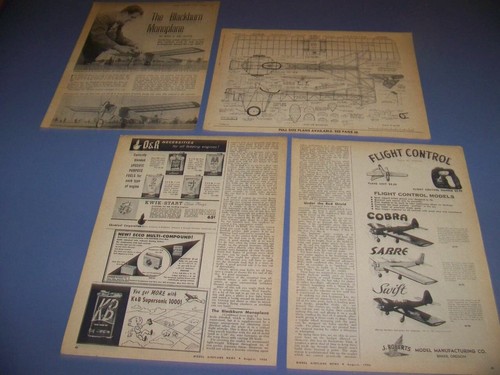 Vintage blackburn monoplane - vintage..blackburn,