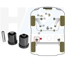 Powerflex black rear beam - powerflex,