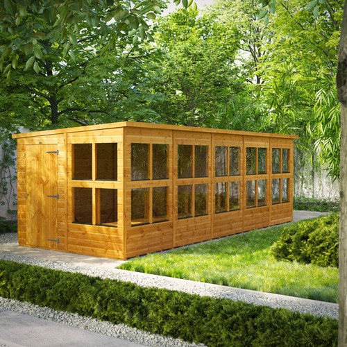 Potting shed power pent - potting,