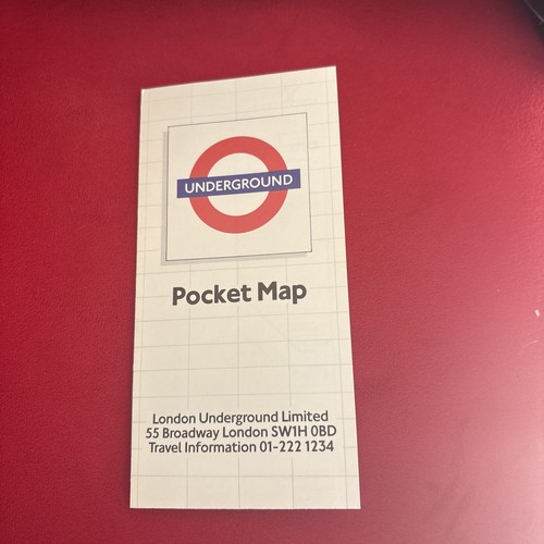 London underground pocket - london, tube
