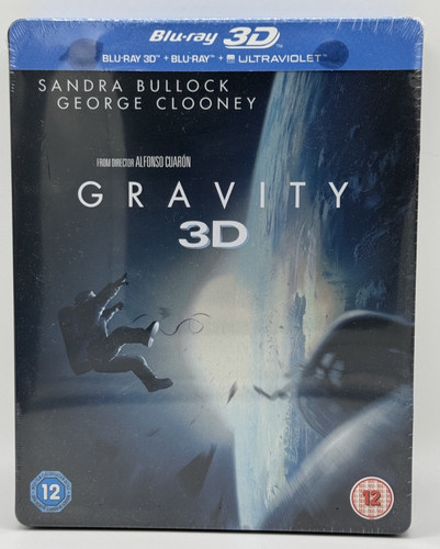 Gravity blu ray - -, 3d