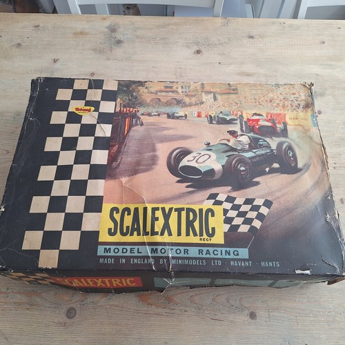 Vintage scalextric set - scalextric,