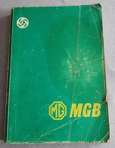 Mgb car workshop manual - mgb,
