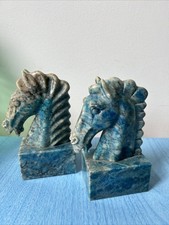Vintage Bookends Horse Head