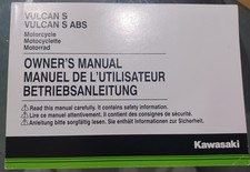 Kawazaki Vulcan 650S Genuine Owners Manual, 