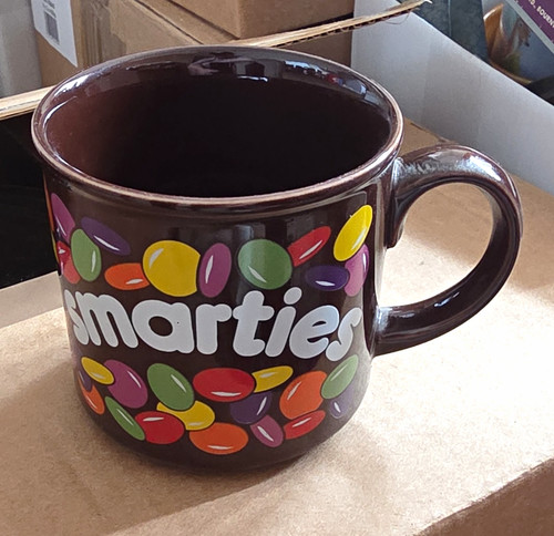 Smarties brown mug - brown, multicolour