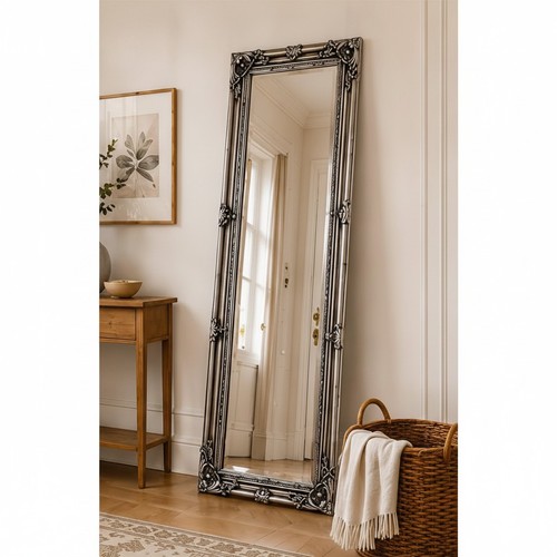 Tall antique silver - silver, full