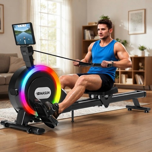 Adjustable resistance rowing - resistance,
