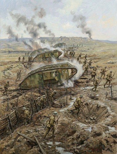 British ww1 mark 1v - british,