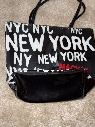 Macys new york black bag - york,