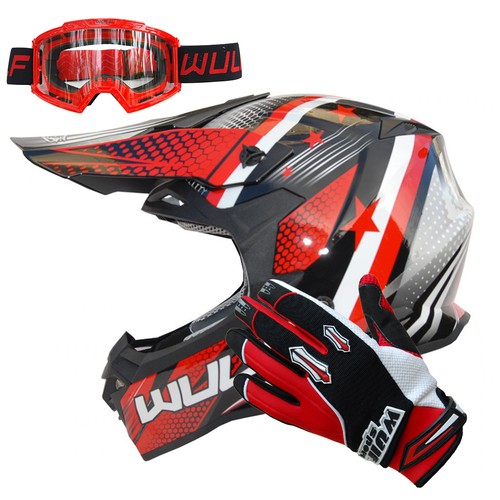 Wulfsport iconic red dual - iconic,