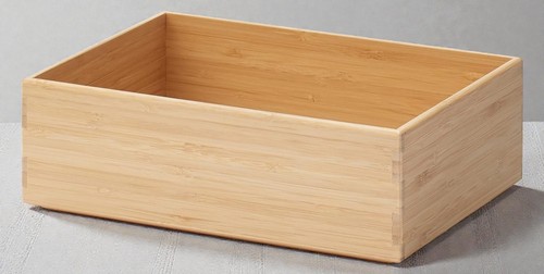 Muji bamboo storage - storage, box