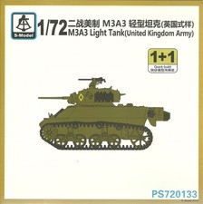 S-Model 1/72 M3A3 Light Tank
