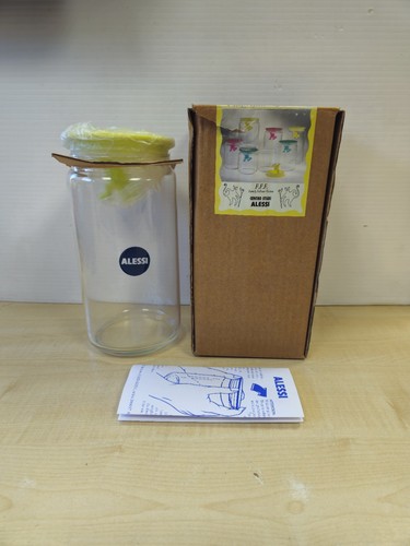 Alessi glass gianni - gianni, jar