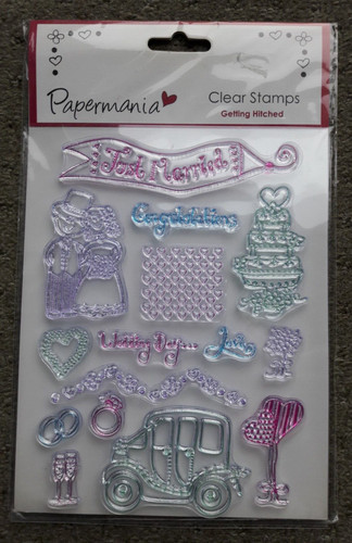 Papermania clear stamp set - clear,