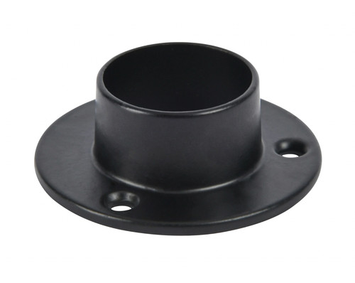 Matt black 25mm round - matt, wardrobe