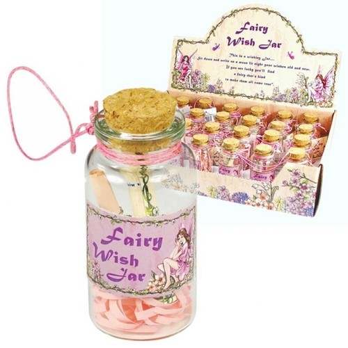 Fairy wishing jar magic - wishing, jar,