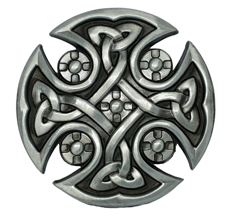 Celtic knot belt buckle shield - celtic,
