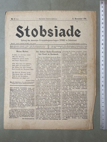 Ww1 german stobs pow camp - stobs,