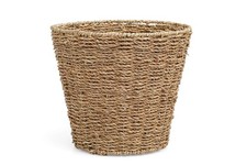 Paper Waste Bin Natural Woven