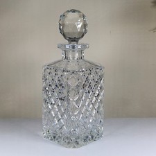 Vintage Cut Crystal Decanter