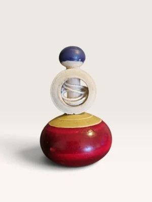 Vintage wooden spinning top - vintage,