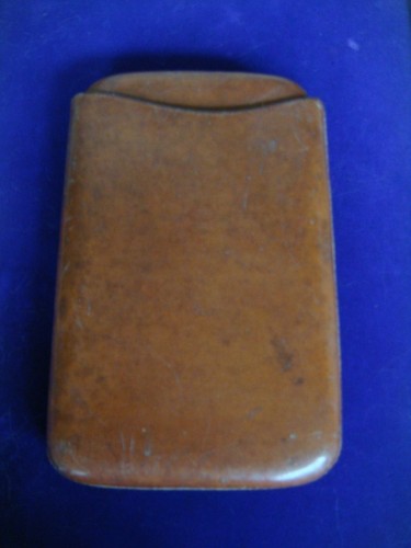 Lovely vintage leather cigar - lovely,