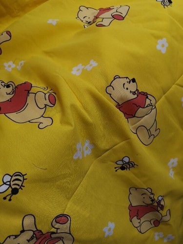 Winnie the pooh fabric remnant - fabric,