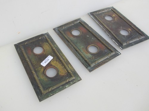 Vintage brass light switch - vintage,