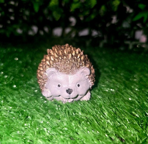 Handmade cement hedgehog - handmade,