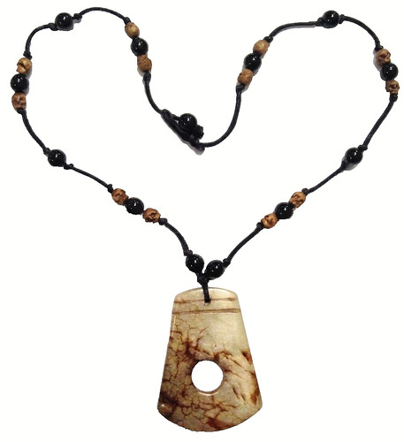Real brown onyx - marble,, black