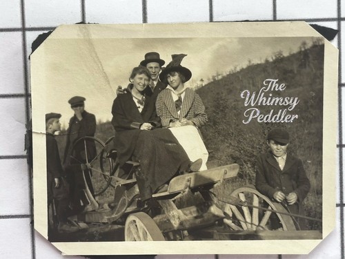 Vintage photo couple riding - vintage,