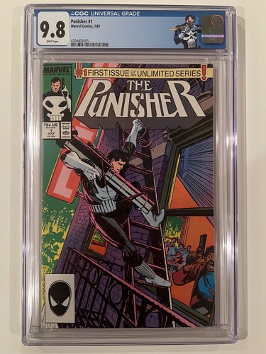 The punisher cgc 8 near - punisher,